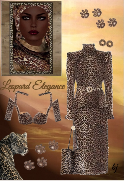 Elegant Leopard- Modna kombinacija