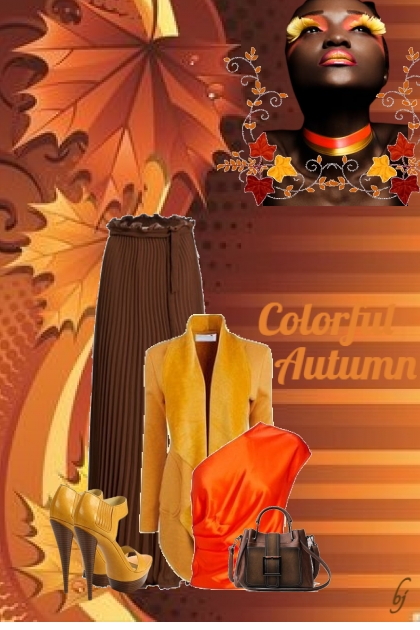 Colorful Autumn- Fashion set