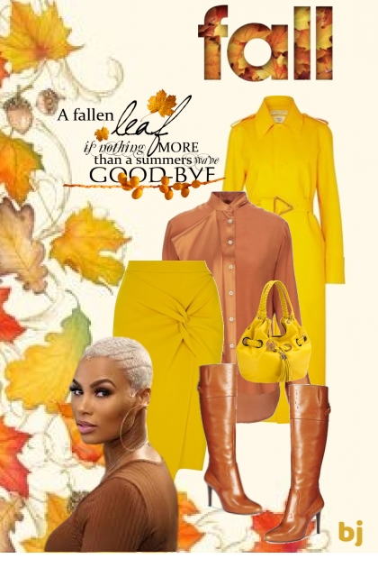 Colors of Fall- Модное сочетание
