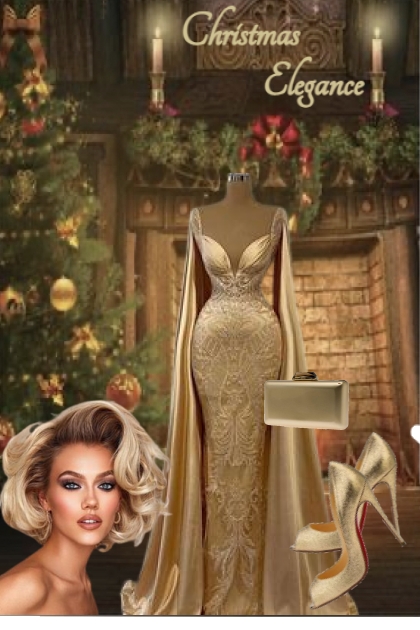 Christmas Elegance in Gold