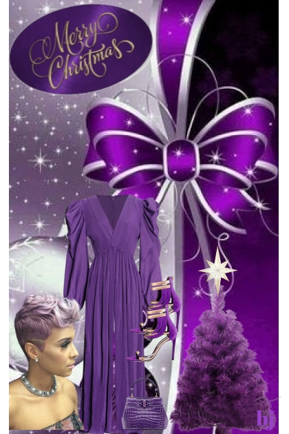 Christmas in Purple