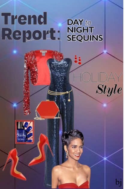 Day to Night Sequins- Fashion set