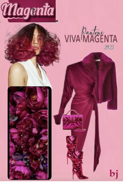 Pantone Color--Viva Magenta