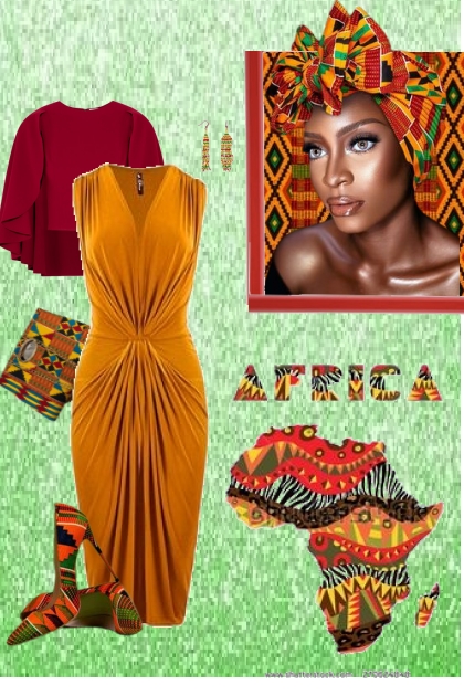 African Accessories- Modna kombinacija