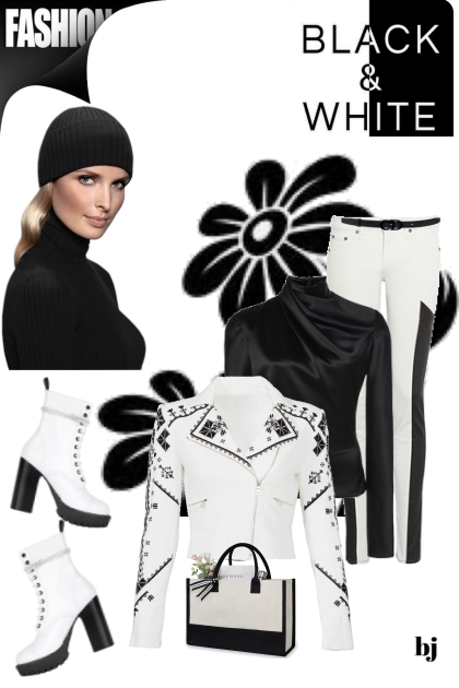 Black and White Fashion...