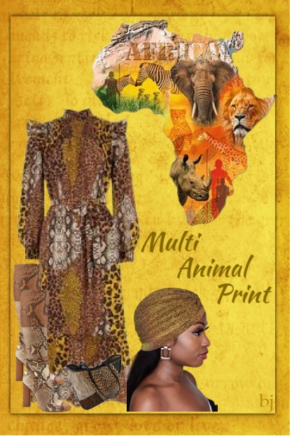 Multi Animal Print
