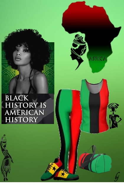 Celebrating Black History 2023- Modna kombinacija