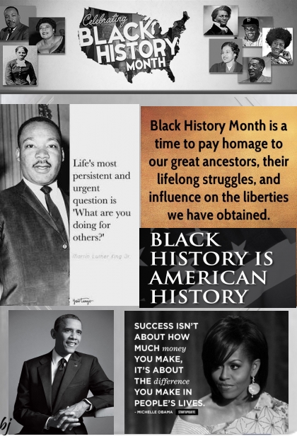 Celebrating Black History Month 2023- Combinazione di moda