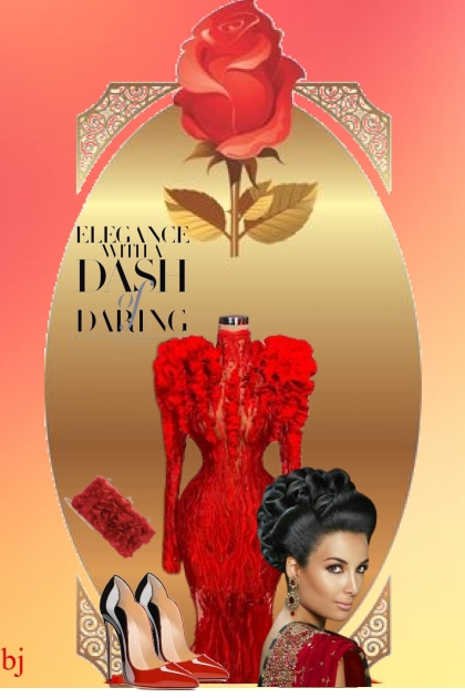Elegance With a Dash of Daring...