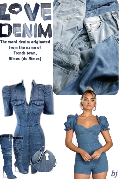 Love Denim ........- Fashion set