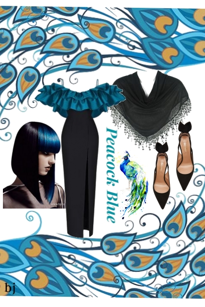 Peacock Blue 2023- Combinaciónde moda