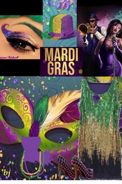 Mardi Gras 2- Modekombination