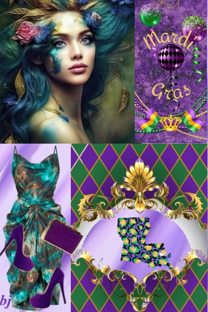 Mardi Gras 3- Fashion set