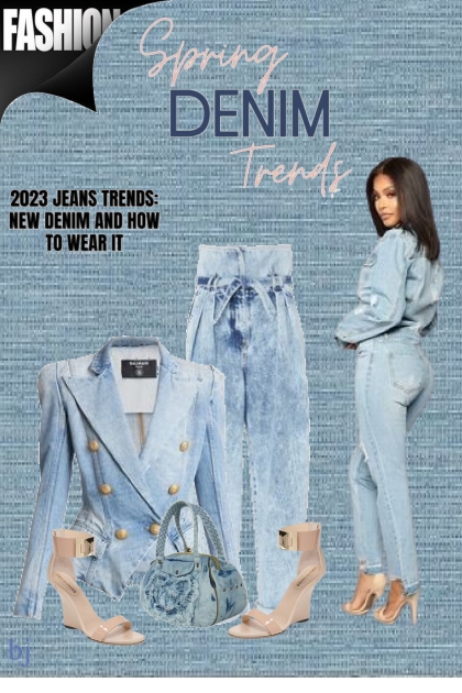 Spring Denim Trends- Fashion set
