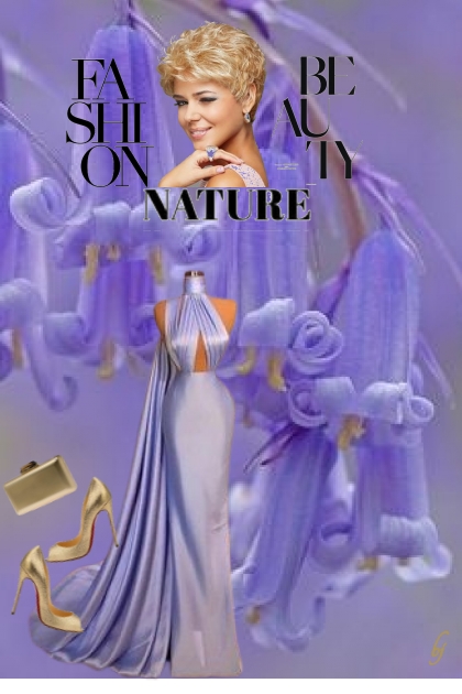 Fashion, Beauty--Nature- Модное сочетание