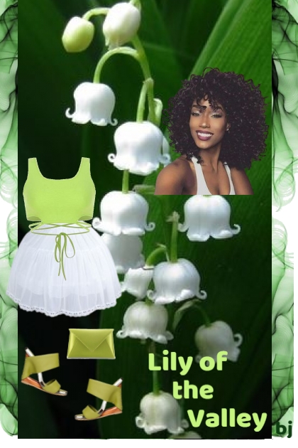 Lily of the Valley- combinação de moda