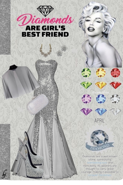 Diamonds Are a Girl's Best Friend- Fashion set