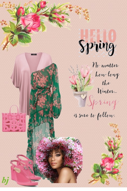 Hello Spring--No Matter How Long the Winter..- combinação de moda
