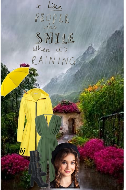 I Like People Who Smile When It's Raining- Kreacja