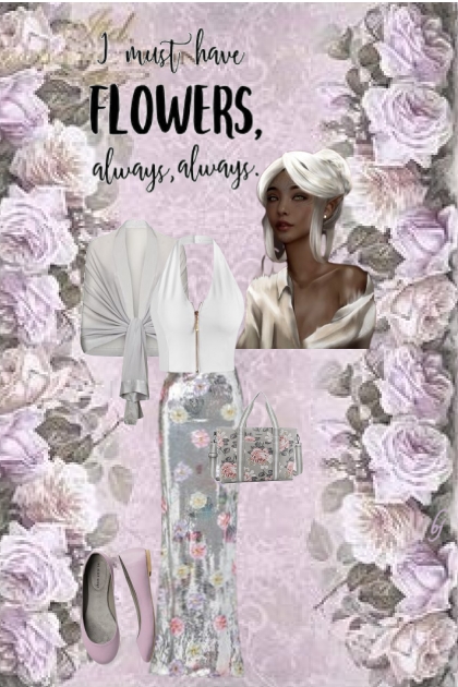 May Flowers--I Must have Flowers- Combinazione di moda