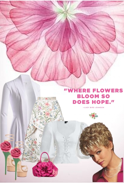 May Flowers--Where Flowers Bloom....So Does Hope- Fashion set
