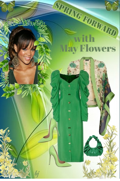 May Flowers--Spring Forward- Fashion set