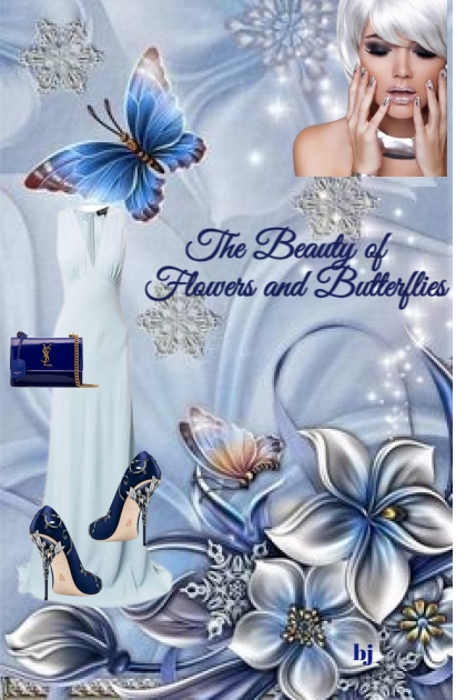 The Beauty of Flowers and Butterflies