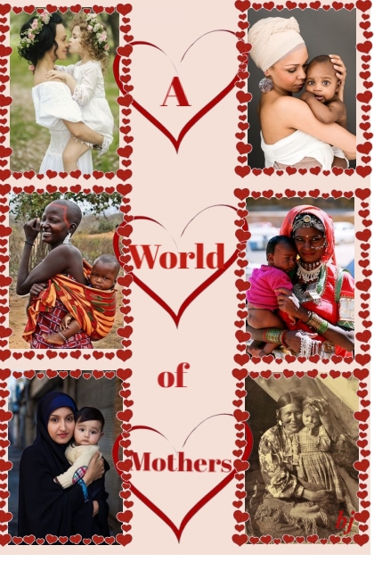 A World of Mothers' Love- Fashion set
