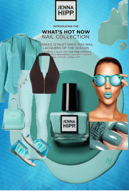 Jenna Hipp Nail Color- Combinaciónde moda