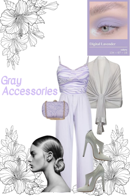 Gray Accessories- Modna kombinacija