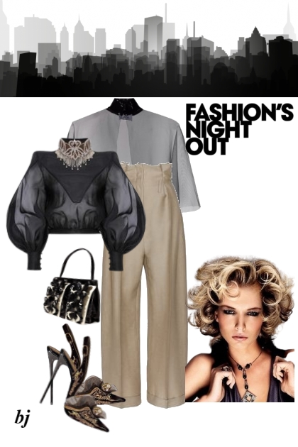 A Night of Fashion- Modna kombinacija