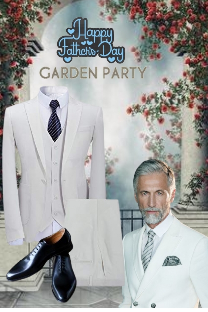 Fathers' Day Garden Party- Modna kombinacija