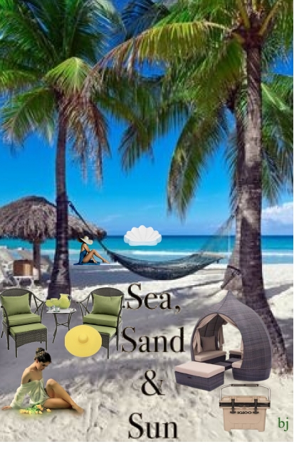 Sea, Sand and Sun- Fashion set
