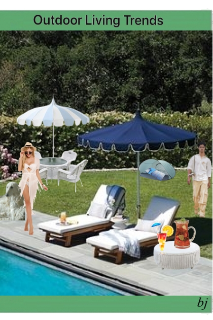 Outdoor Living Trends- Fashion set