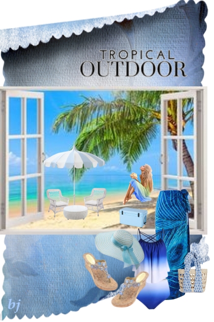 Tropical Outdoor- Fashion set