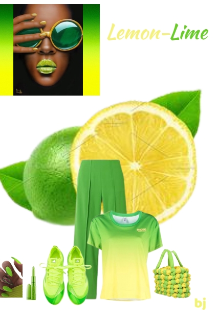 Lemon-Lime- Модное сочетание