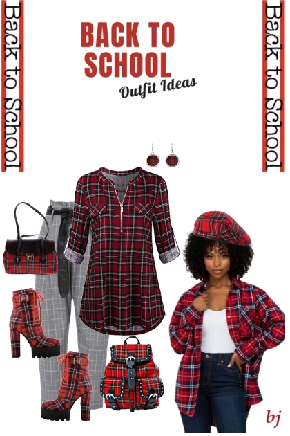 Back to School Outfit Ideas- Модное сочетание