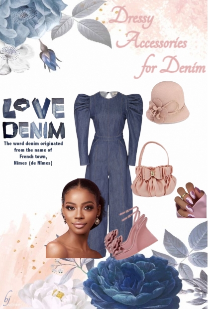 Dressy Accessories for Denim- Fashion set