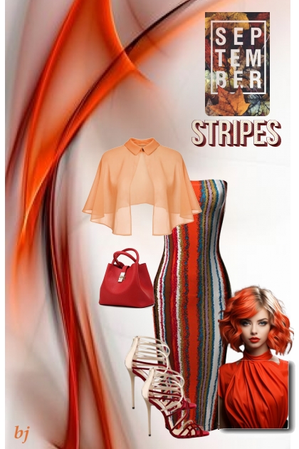 September Stripes...- Fashion set