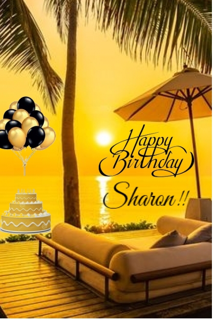 Happy Birthday Sharon!!
