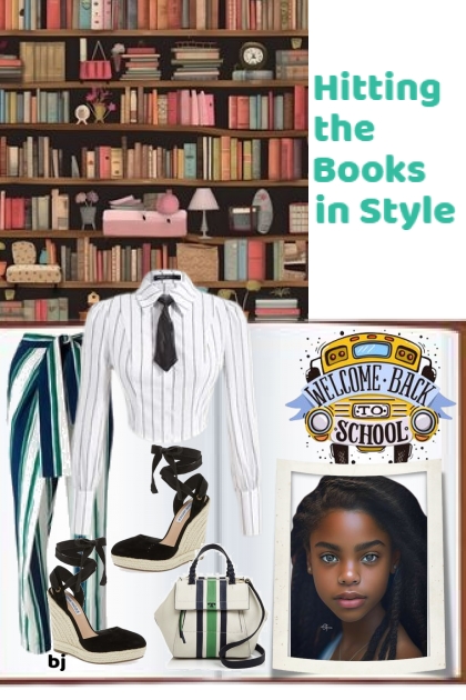 Hitting the Books in Style 3- Combinazione di moda