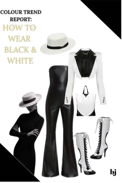 Color Trend Report: How to Wear B/W- コーディネート