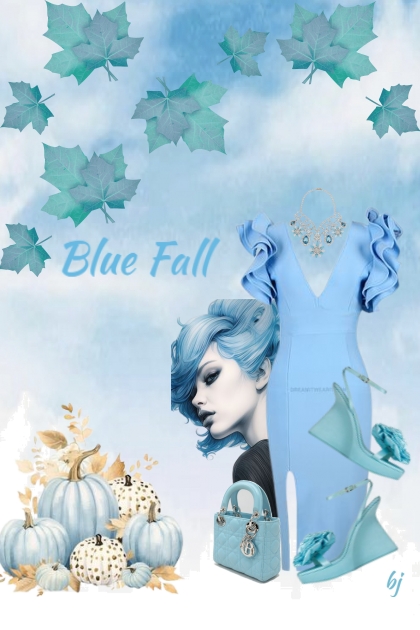 Blue Fall- Fashion set