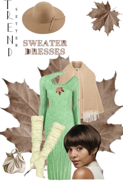 Trend Setter, Sweater Dresses- Modna kombinacija