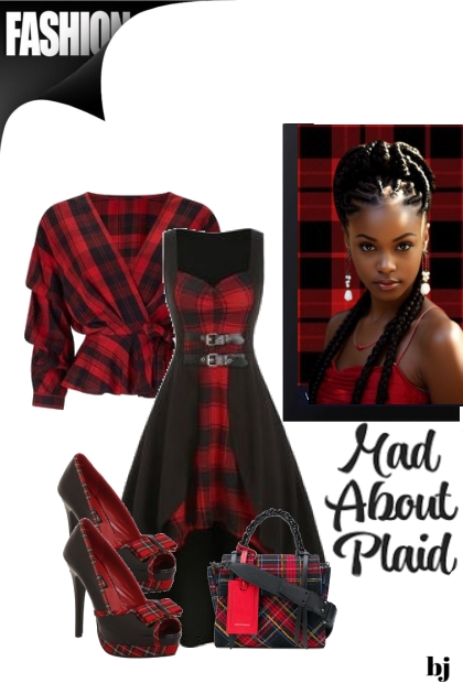 Mad About Plaid Fashion- Combinaciónde moda