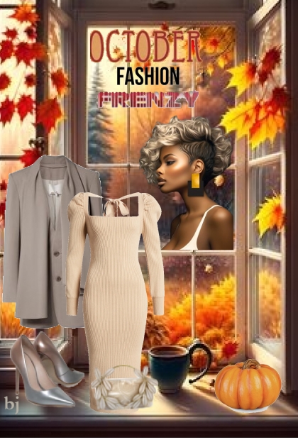 October Fashion Frenzy- Модное сочетание