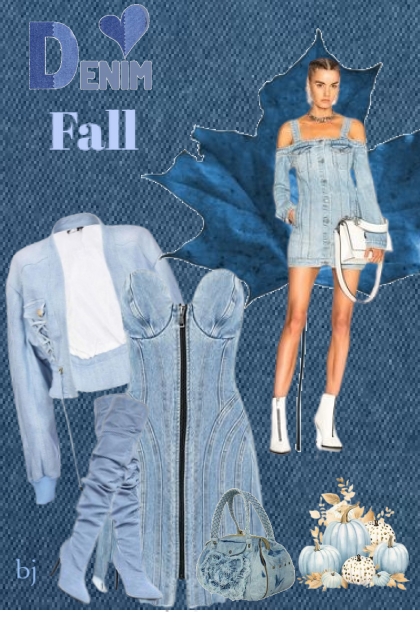 Denim Fall- Modna kombinacija