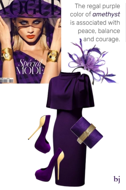Vintage Purple- Fashion set
