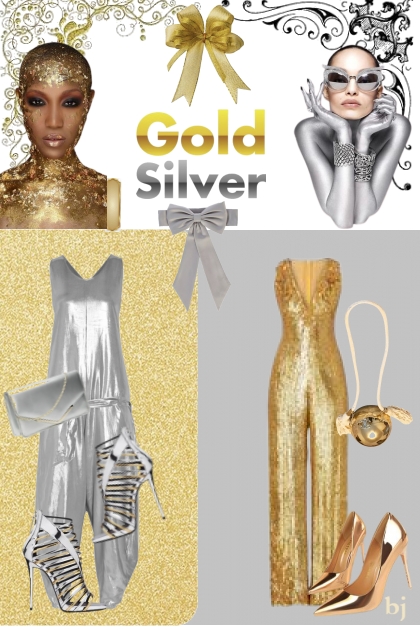 Gold/Silver- Fashion set