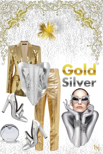 Gold-Silver Combo- Fashion set